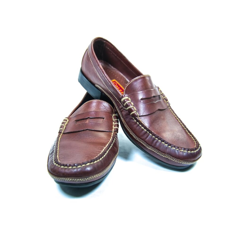 Cole Haan Country Leather Penny Loafers Men size 8.5 Brown